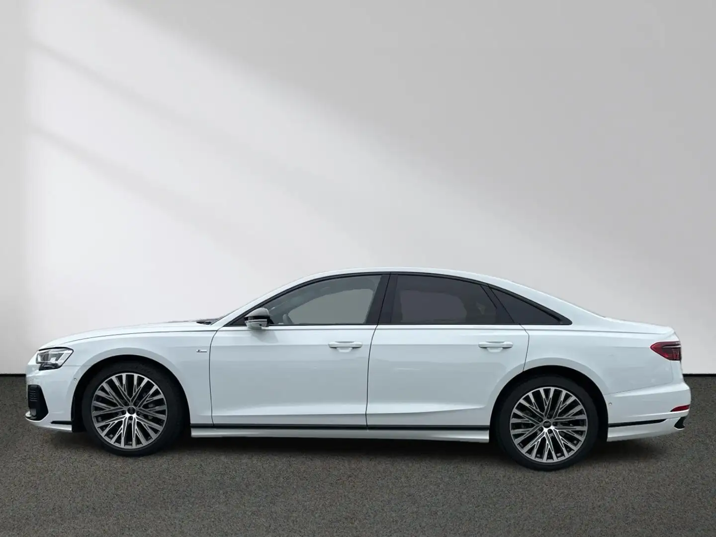 Audi A8 50 TDI quattro S line Pano Massagesitz B&O Blanc - 2