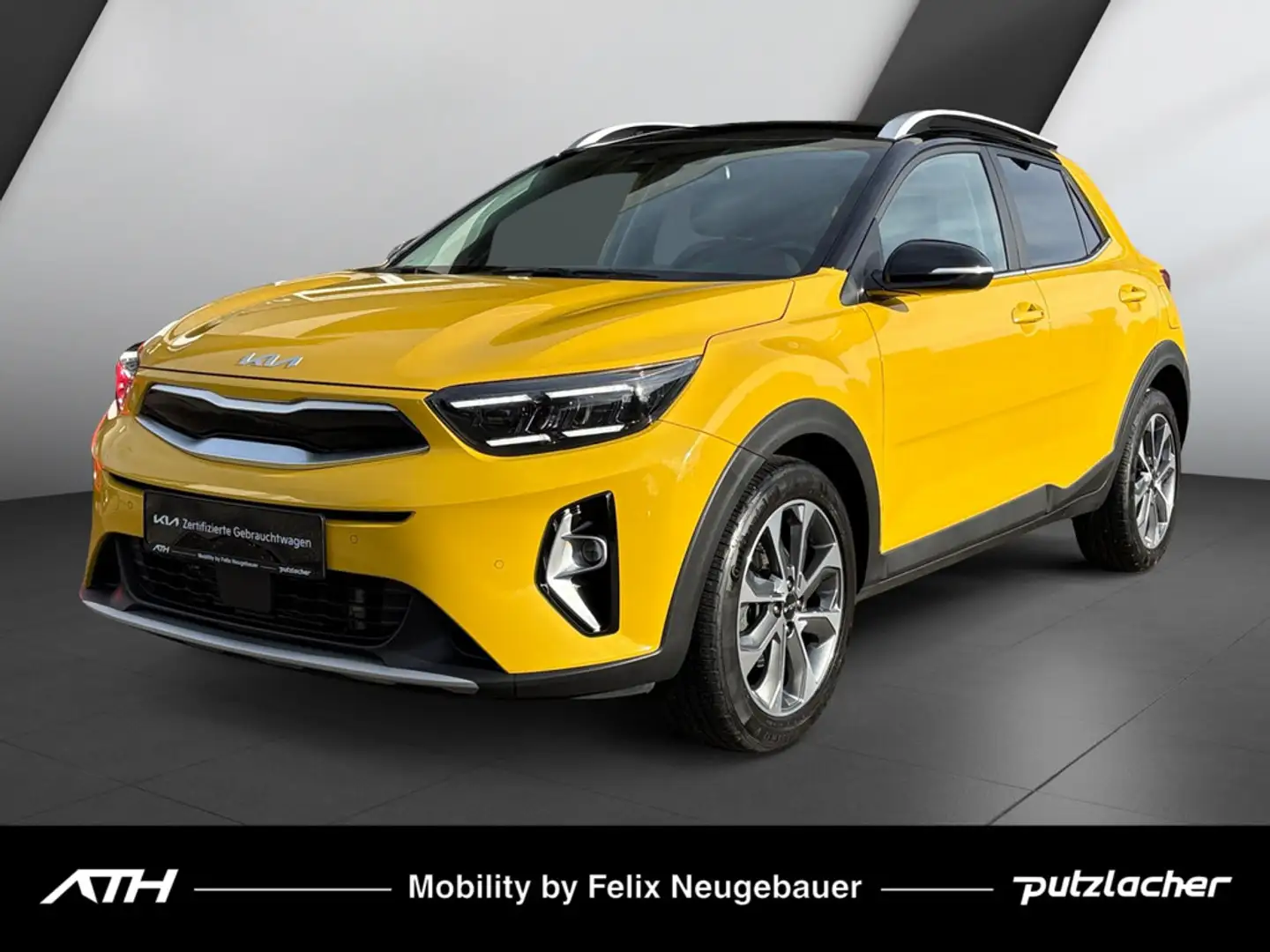 Kia Stonic 1.0 T-GDI Spirit Gelb - 1