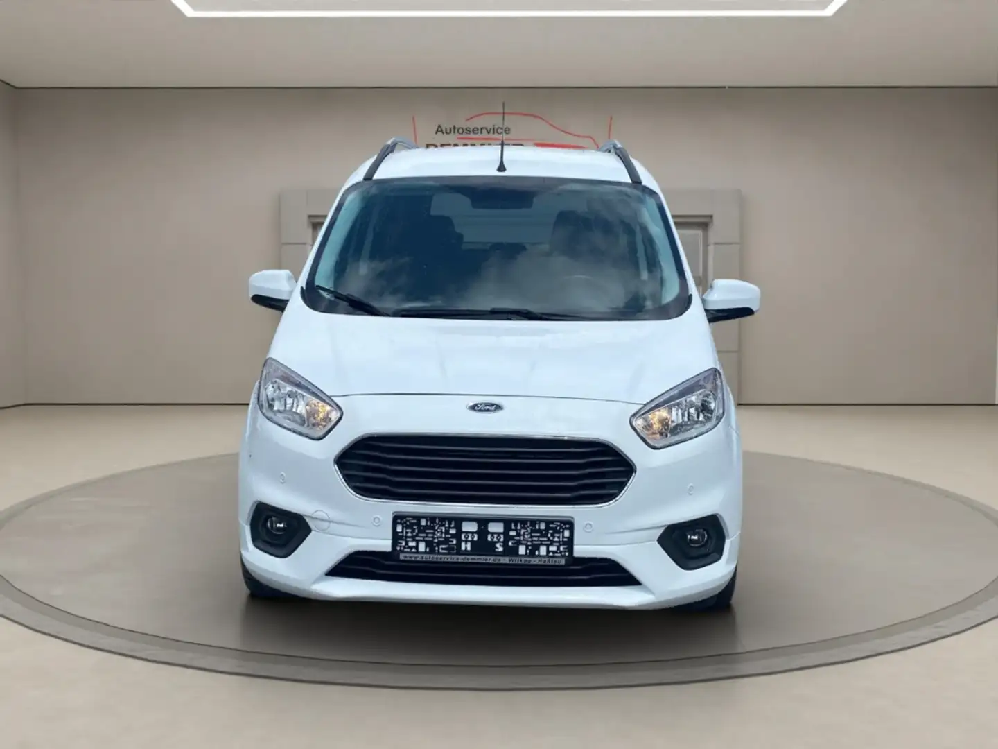 Ford Tourneo Courier Titanium,Climatronic,Tempomat,Winter-P.,Parksensor Bianco - 2