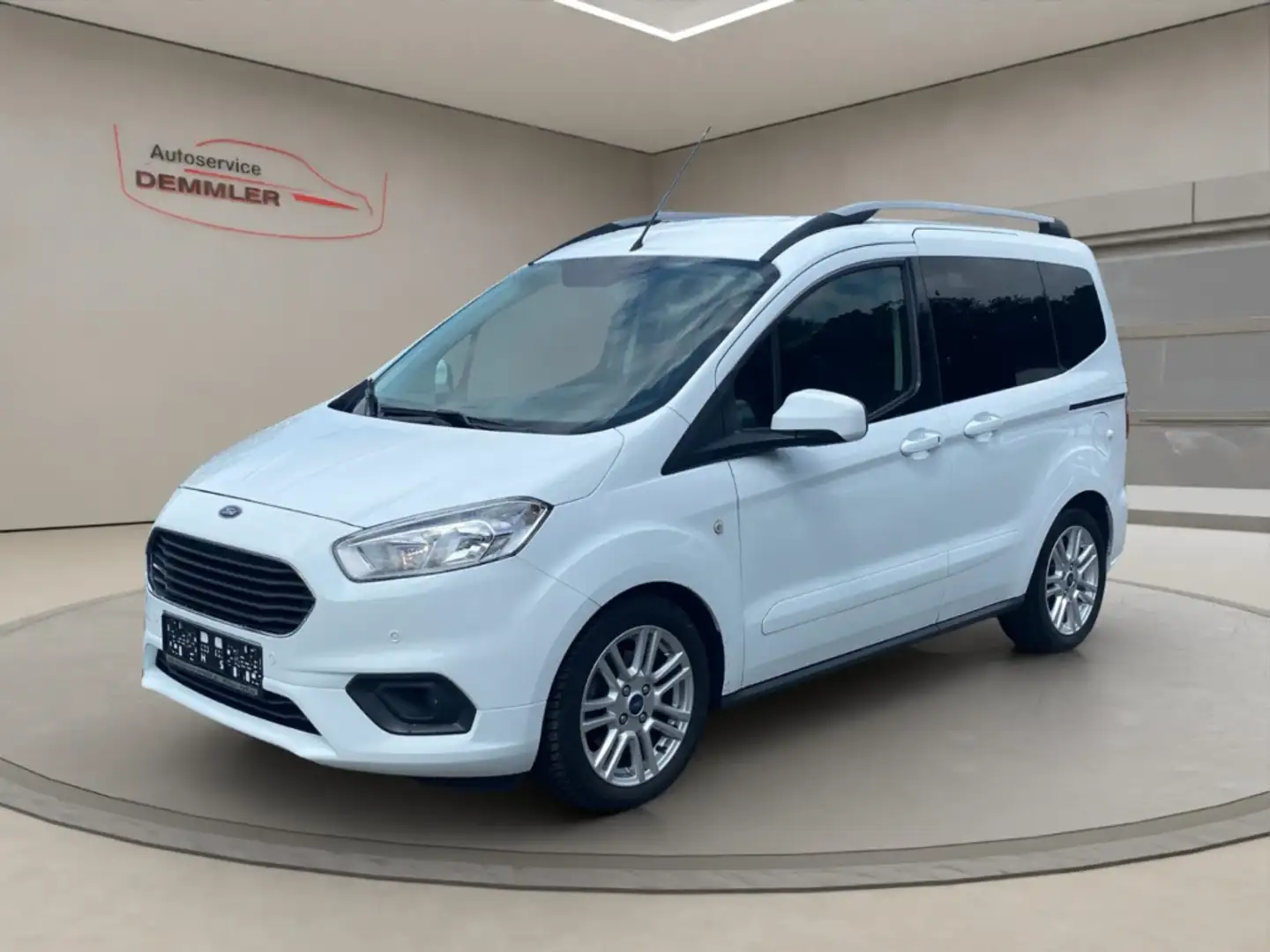 Ford Tourneo Courier Titanium,Climatronic,Tempomat,Winter-P.,Parksensor Bianco - 1