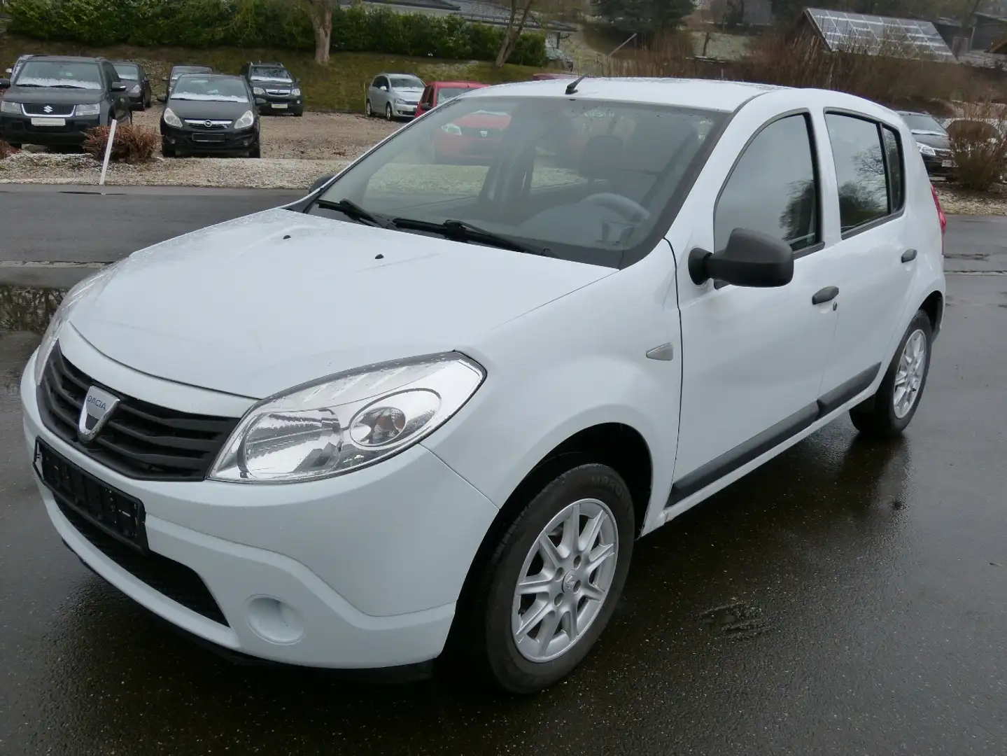 Dacia Sandero Eco 1.2 16V[KLIMA/AHK/ALU/KAMERA] Weiß - 1