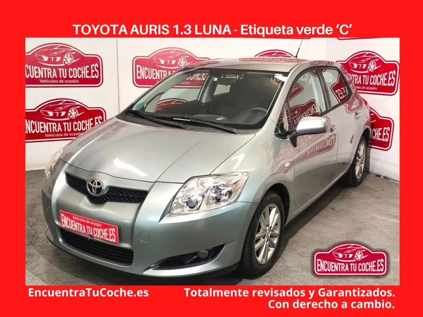 Toyota Auris 1.33 VVT-i Active Gris - 1