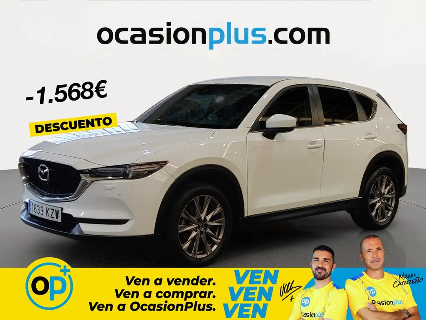 Mazda CX-5 2.2 Skyactiv-D Evolution Design Navi 2WD 110Kw Blanco - 1