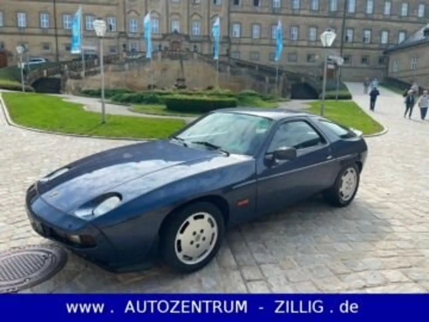Porsche 928 S V8 Automatic +LEDER+KLIMAAUT+SCHIEBEDACH Blau - 1