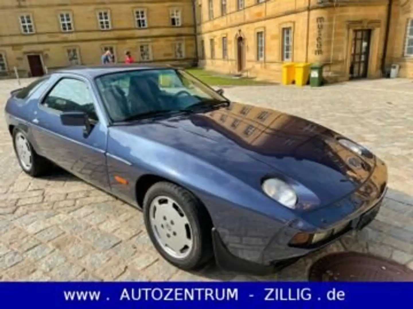 Porsche 928 S V8 Automatic +LEDER+KLIMAAUT+SCHIEBEDACH Blau - 2