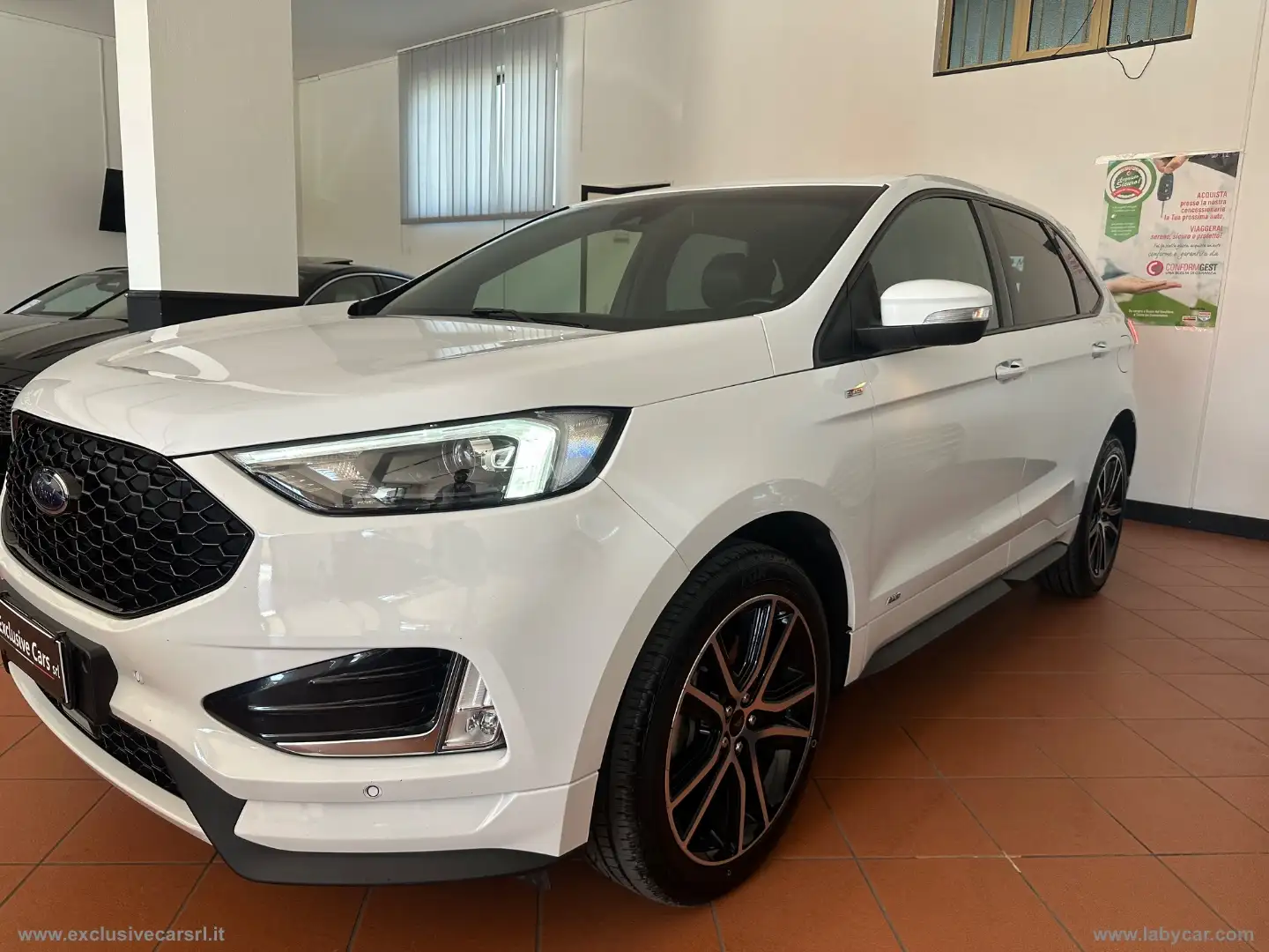 Ford Edge 2.0 EcoBlue 238CV AWD S&S aut. ST-Line Bianco - 1