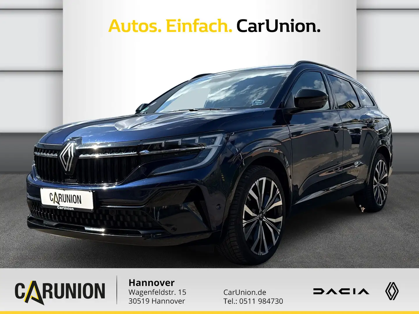 Renault Espace 6 Iconic E-Tech Full Hybrid 200 Blau - 1