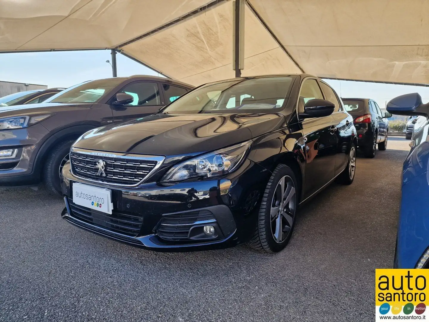 Peugeot 308 5p 1.5 bluehdi Allure s Noir - 1