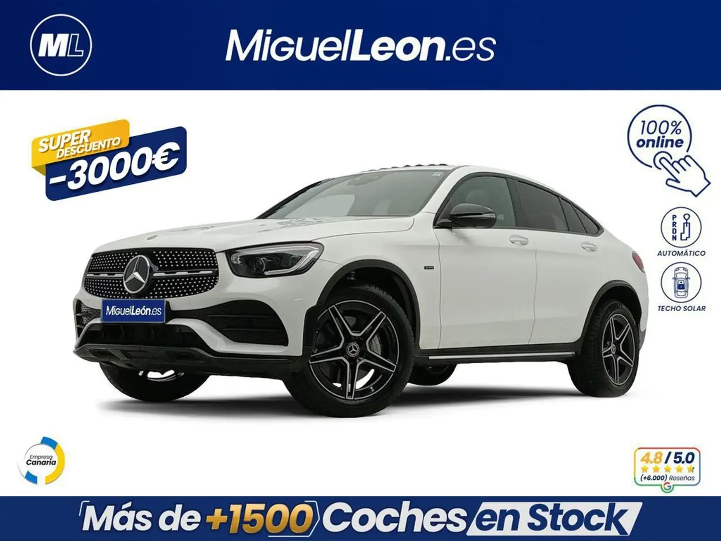Mercedes-Benz GLC 300 300de 4Matic Blanco - 1