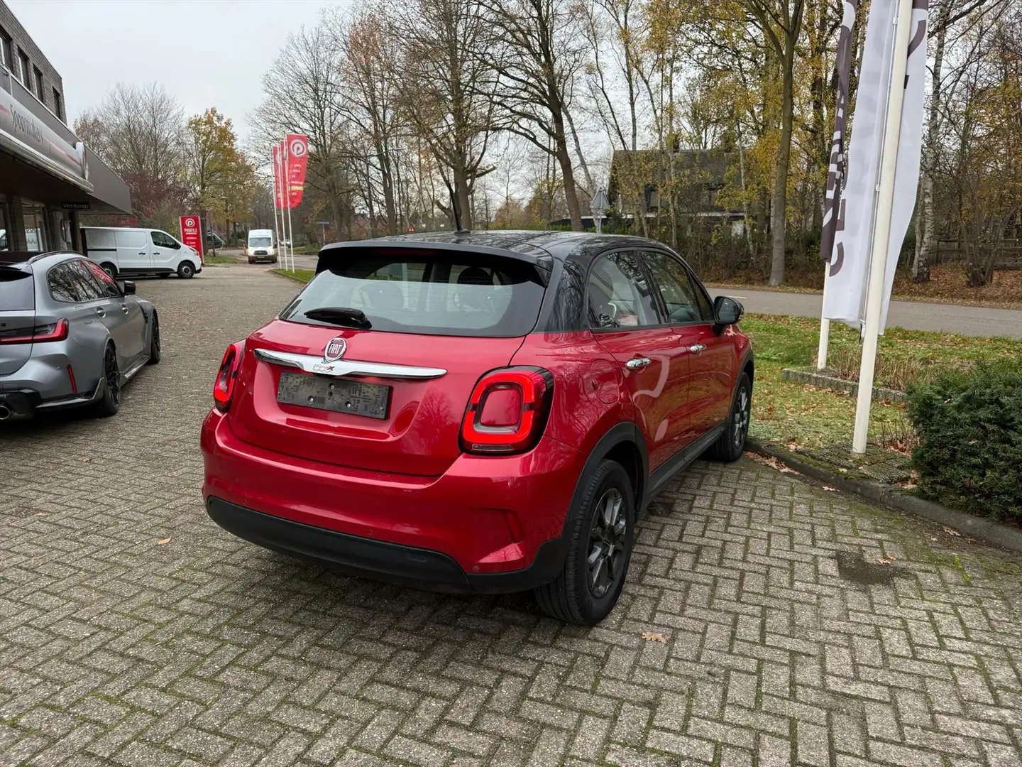 Fiat 500X 1.0 FireFly Turbo 115pk Lounge,Carplay,camera Rood - 2