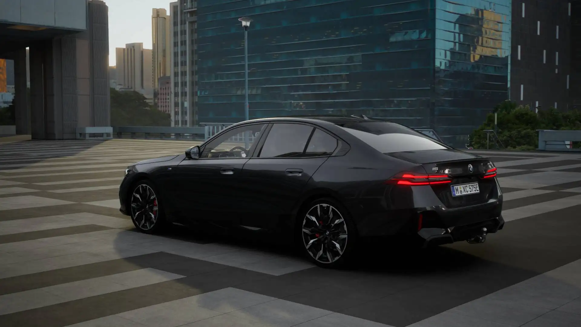 BMW i5 eDrive40 M Sport / Panoramadak / Trekhaak / Stoelv Gris - 2