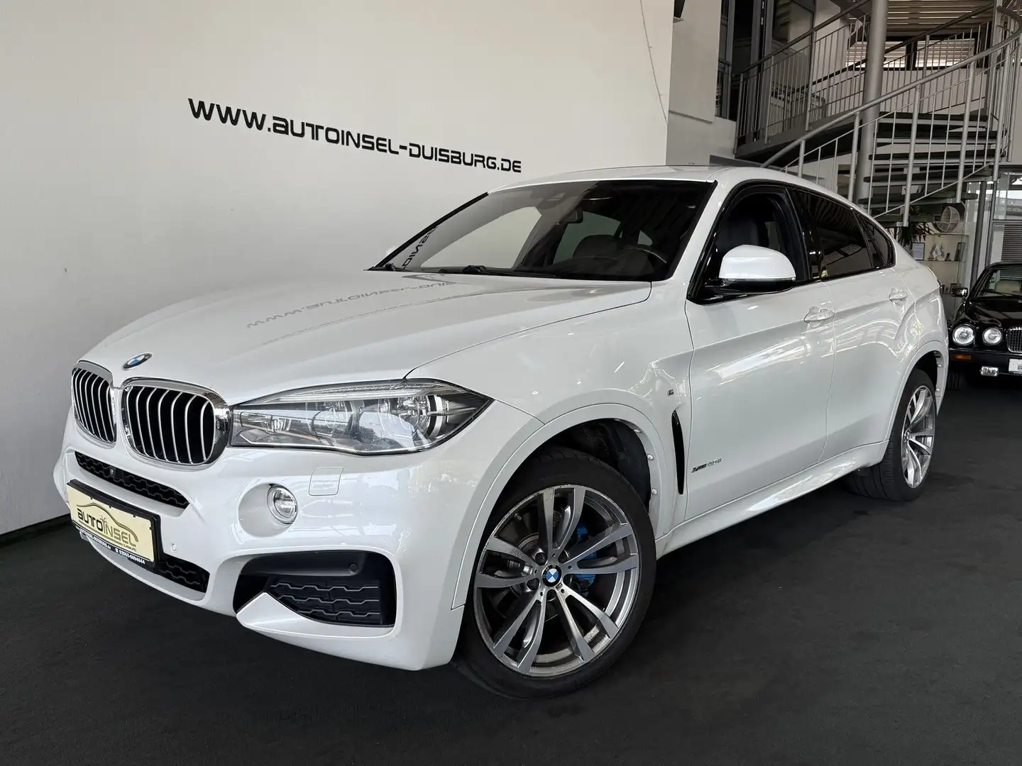 BMW X6 xDrive 40d M-Sport ACC HeadUp Softclose 20" Blanc - 1