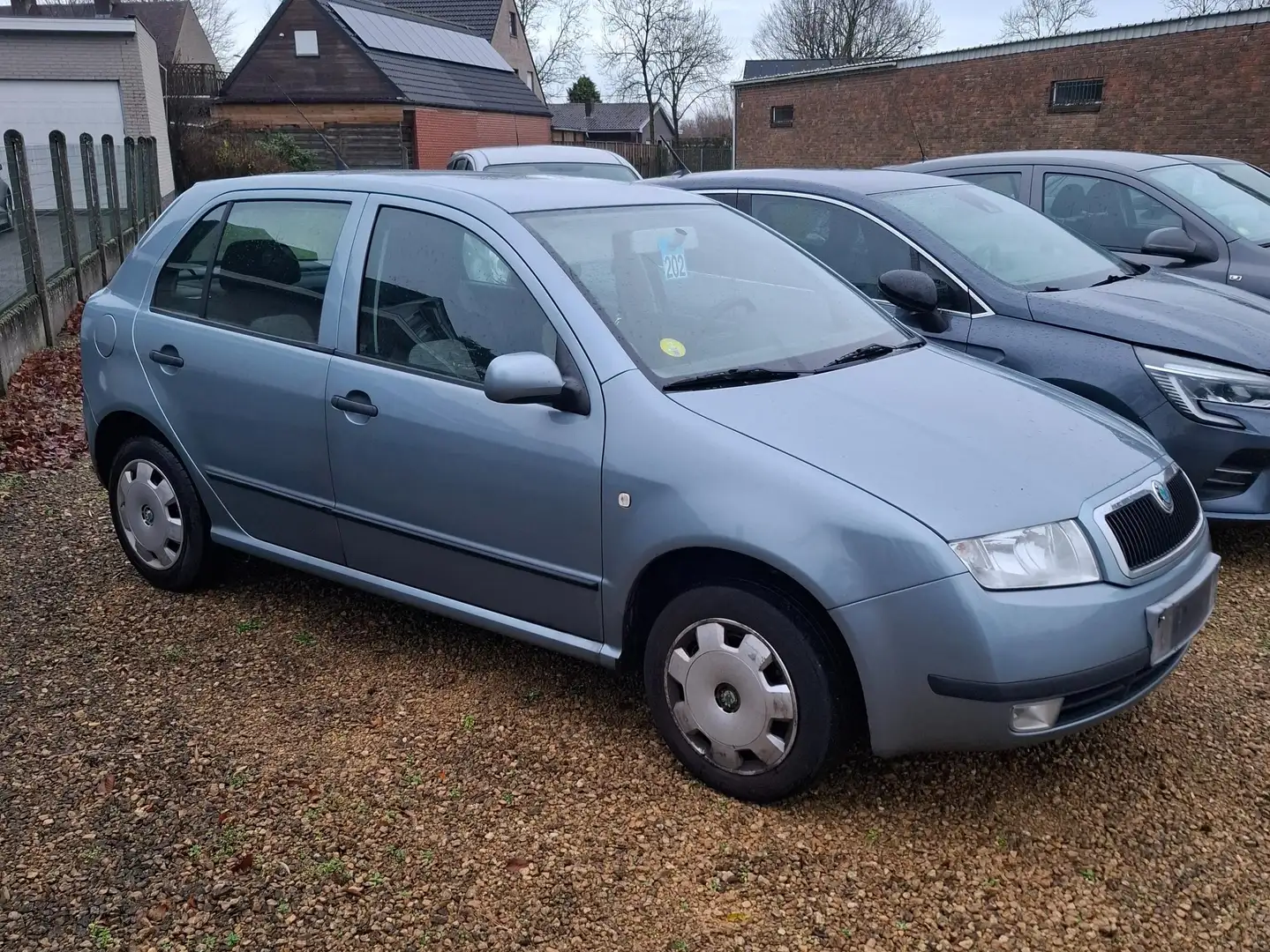 Skoda Fabia Fabia 1.4 16V  Elegance Blauw - 1