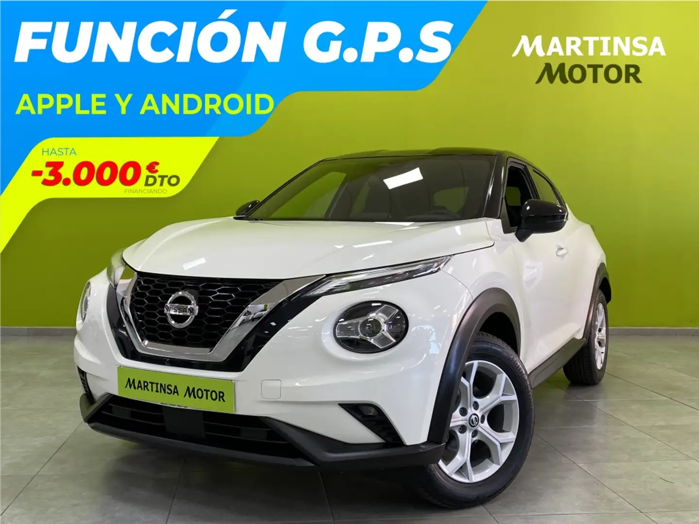Nissan Juke 1.0 DIG-T N-Connecta 4x2 114 Blanco - 1