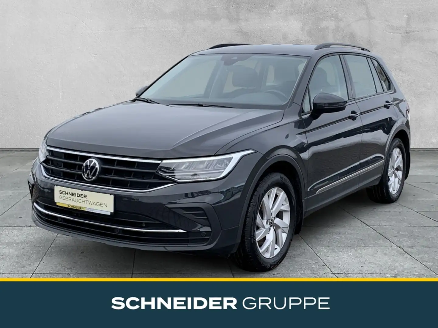 Volkswagen Tiguan LIFE 2.0 TSI DSG 4MOTION Life LED+NAVI+AHK+ACC Gris - 1