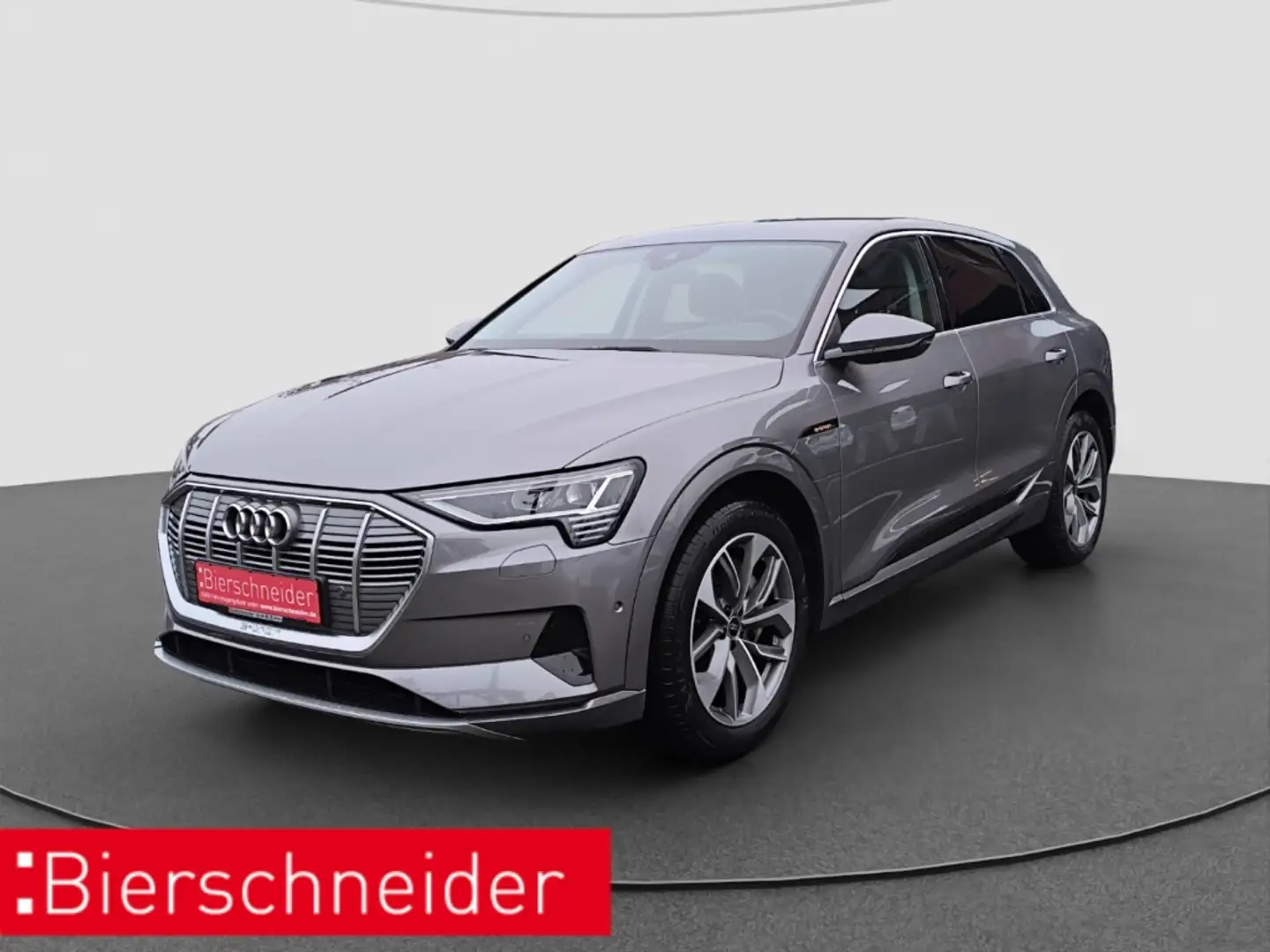 Audi e-tron 55 quattro advanced NAVI HEAD UP AHK RFK Grau - 1
