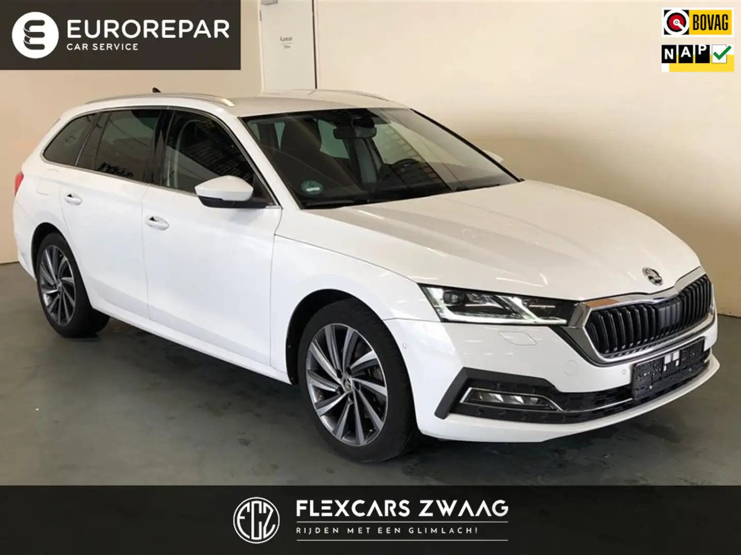 Skoda Octavia Combi 1.4 TSI iV PHEV Business Edition - Automaat Bianco - 1