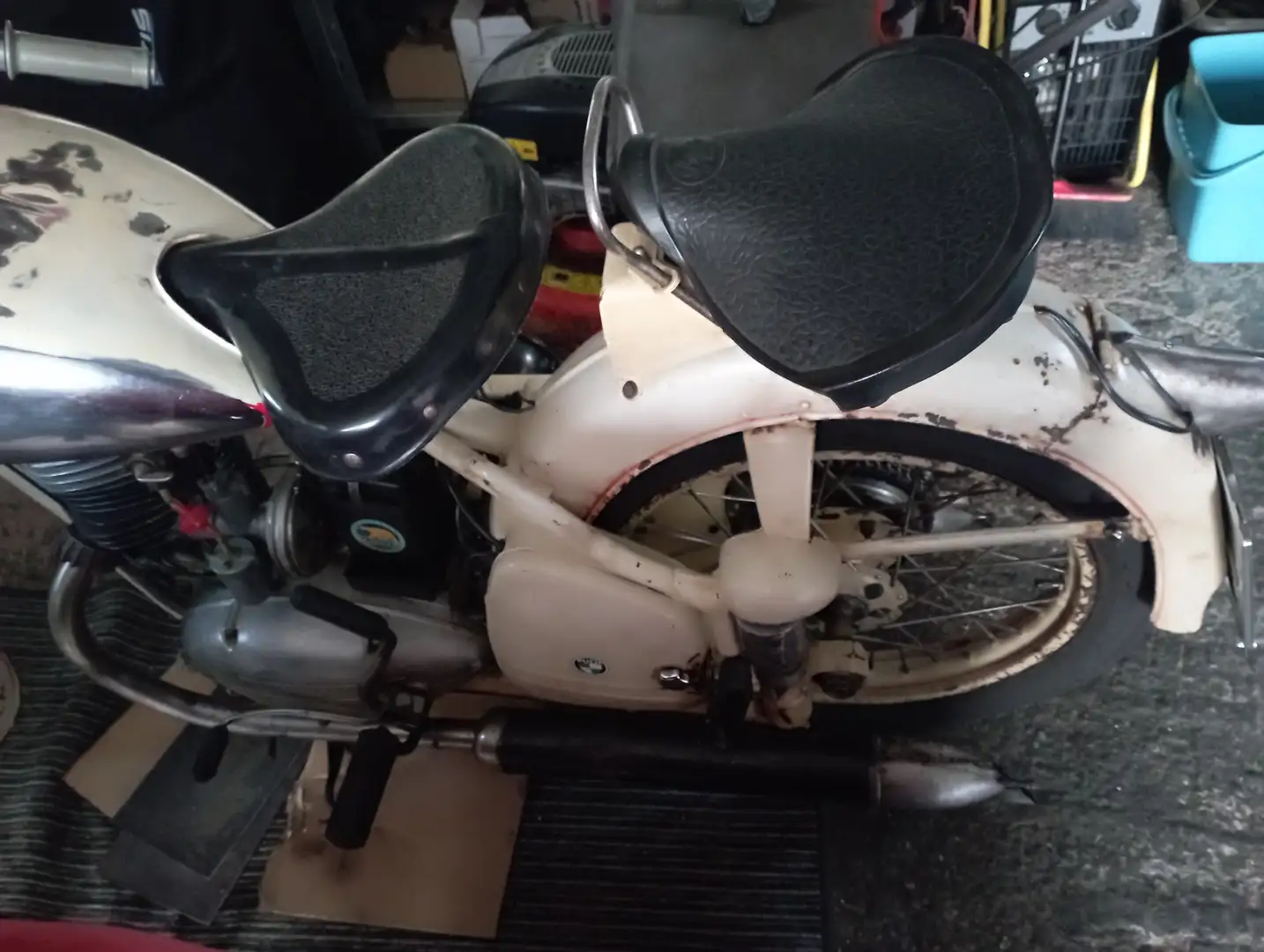 Puch 250 TF Geel - 1