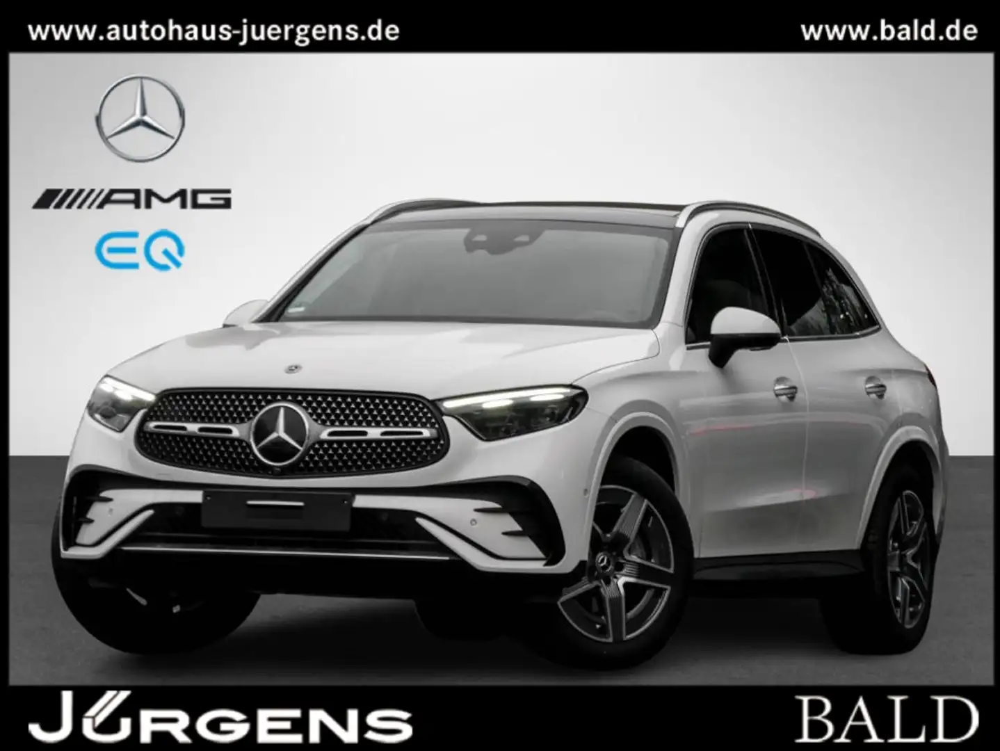 Mercedes-Benz GLC 300 4M AMG-Sport/Pano/Technik/AHK/Burm/360° Weiß - 1