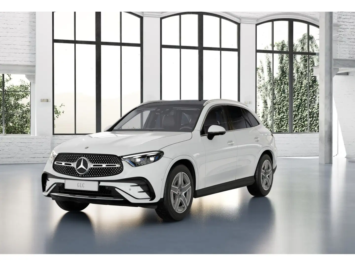 Mercedes-Benz GLC 300 4M AMG-Sport/Pano/Technik/AHK/Burm/360° Weiß - 1