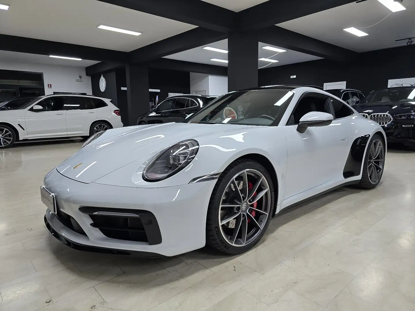 Porsche 911 911 Coupe 3.0 Carrera 4S auto (Tetto chrono sosp) Biały - 1
