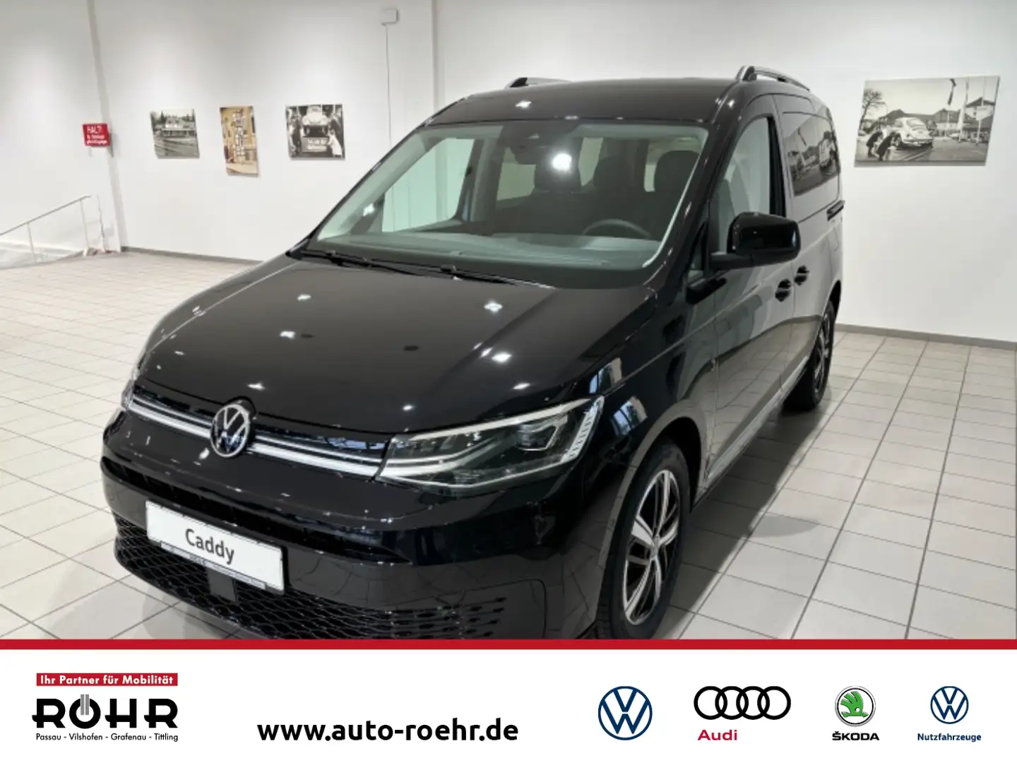 Volkswagen Caddy Style( 5-Sitzer.AHK.Park Assist.Kamera.LED) 1.5 TS Noir - 1
