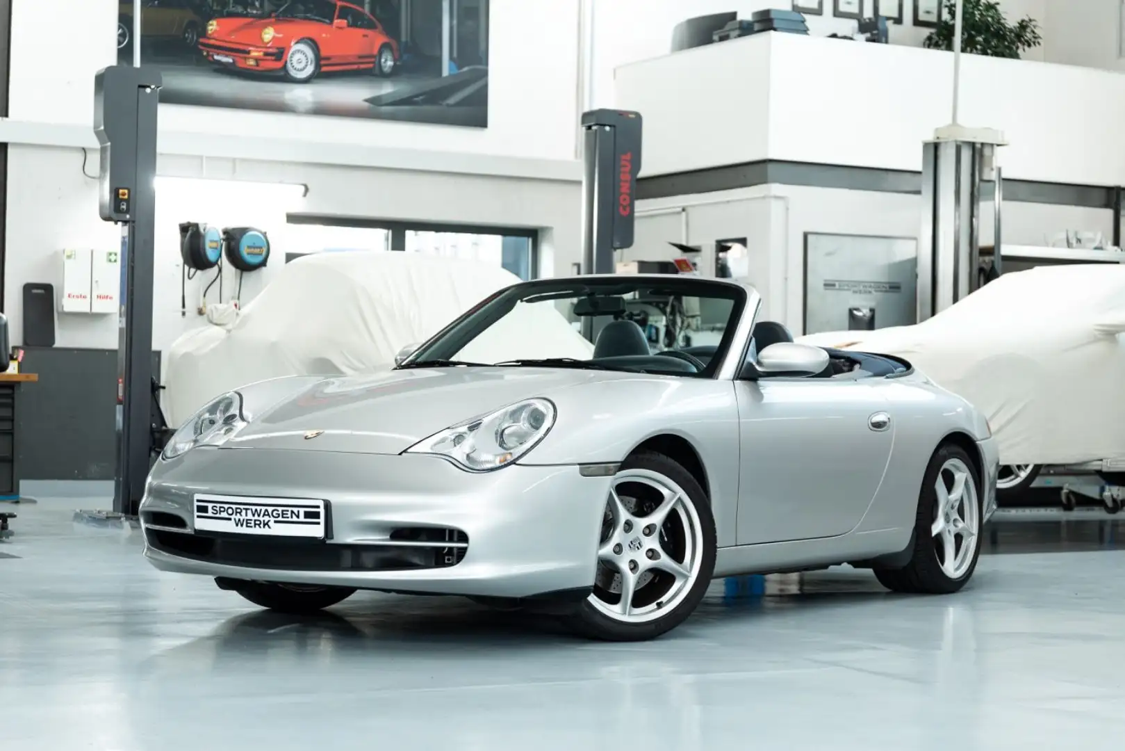 Porsche 996 I 911 Carrera Cabriolet I Bose I 1. Lack Silber - 1