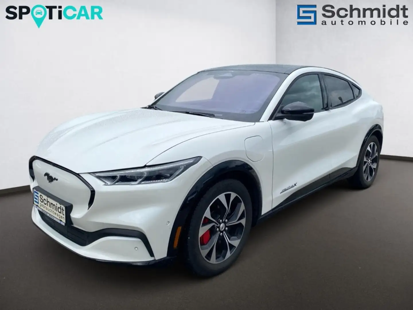 Ford Mustang Mach-E Elektro 91kWh Extended Range AWD Pr Weiß - 2