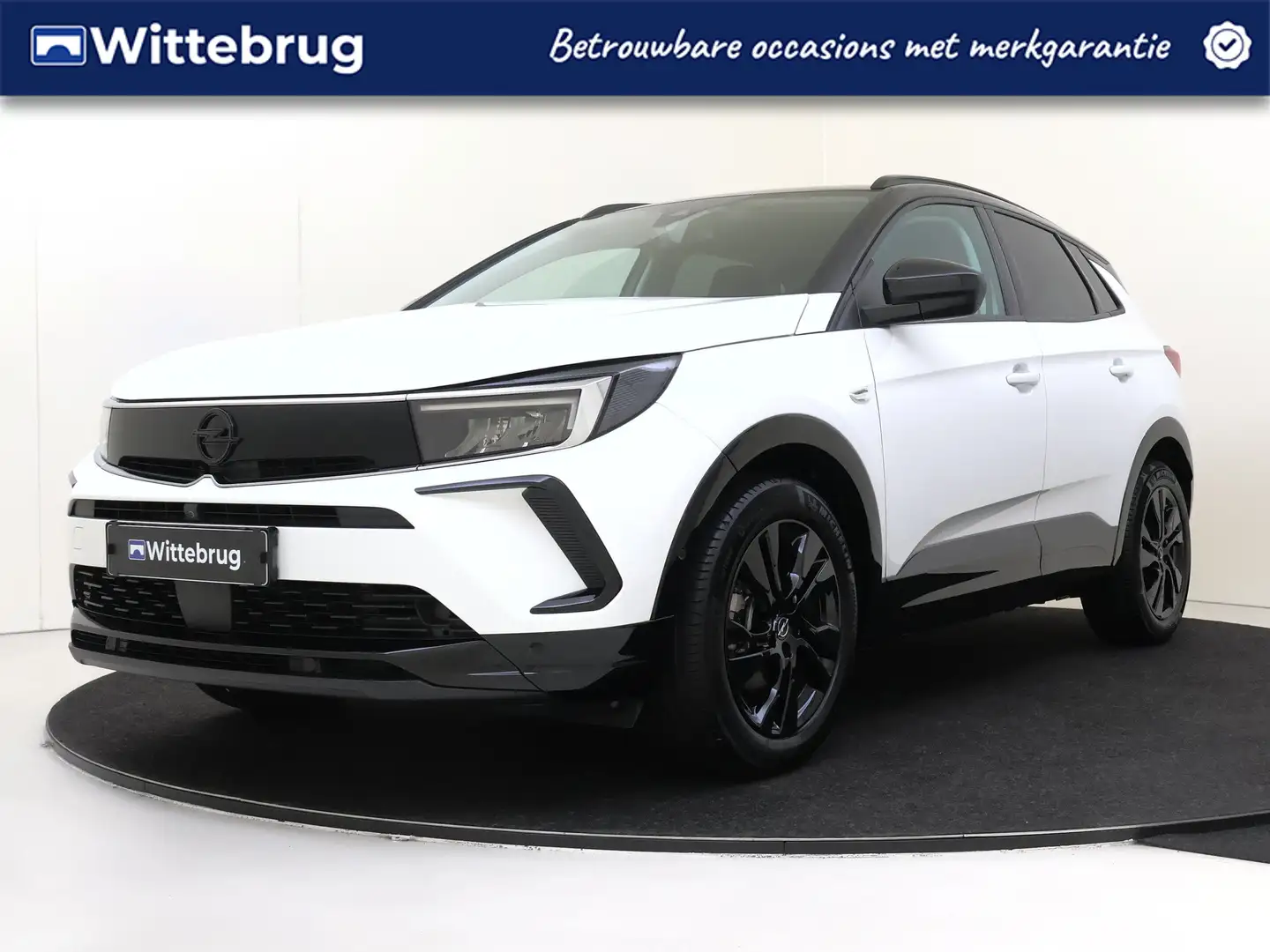 Opel Grandland 1.2 Turbo Level 4 GS | Carplay | Clima | Camera | Blanc - 1