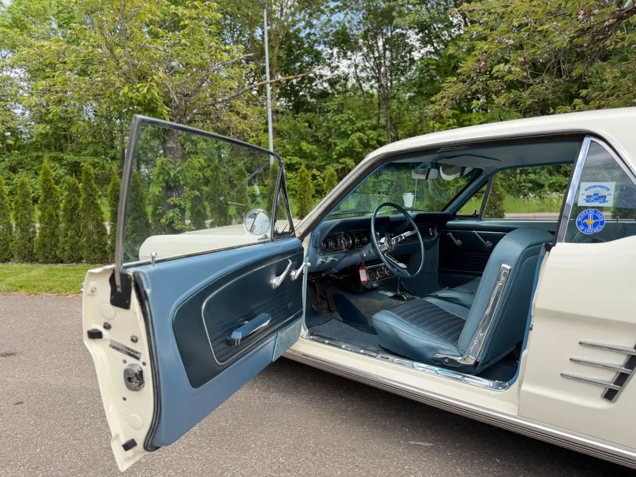 Ford Mustang V8 aus 1966 mit Servolenkung/Klimaanlage, foto 10