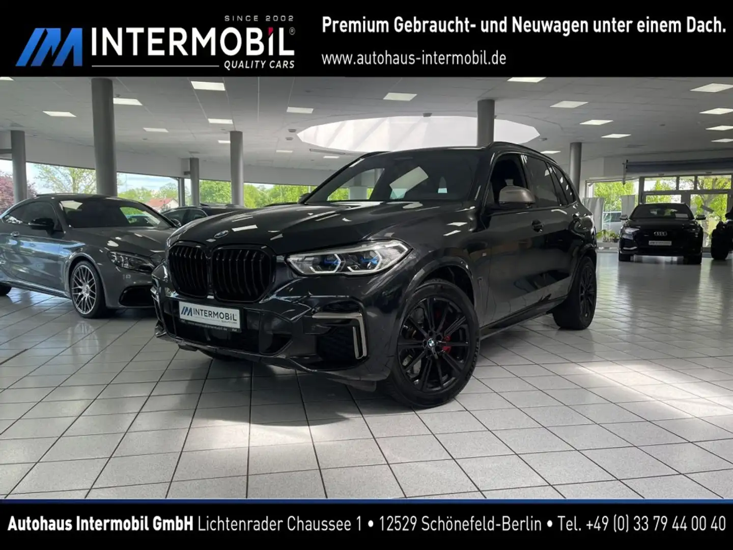 BMW X5 M i *LASER*HUD*H-K*SOFT*KEYL*TOTW*MEMO*360° Negru - 1