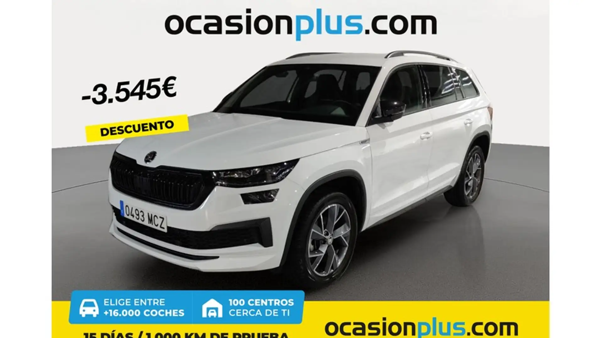 Skoda Kodiaq 1.5 TSI Sportline 4x2 DSG 110kW Weiß - 1