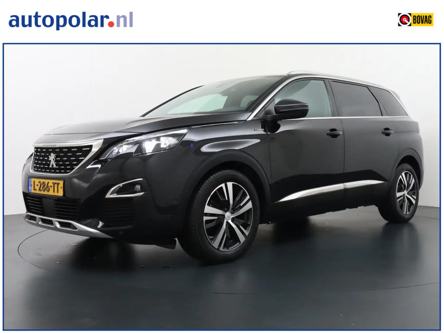 Peugeot 5008 1.6 e-THP GT-Line Trekhaak/360-Camera/Carplay/7Per Negro - 1