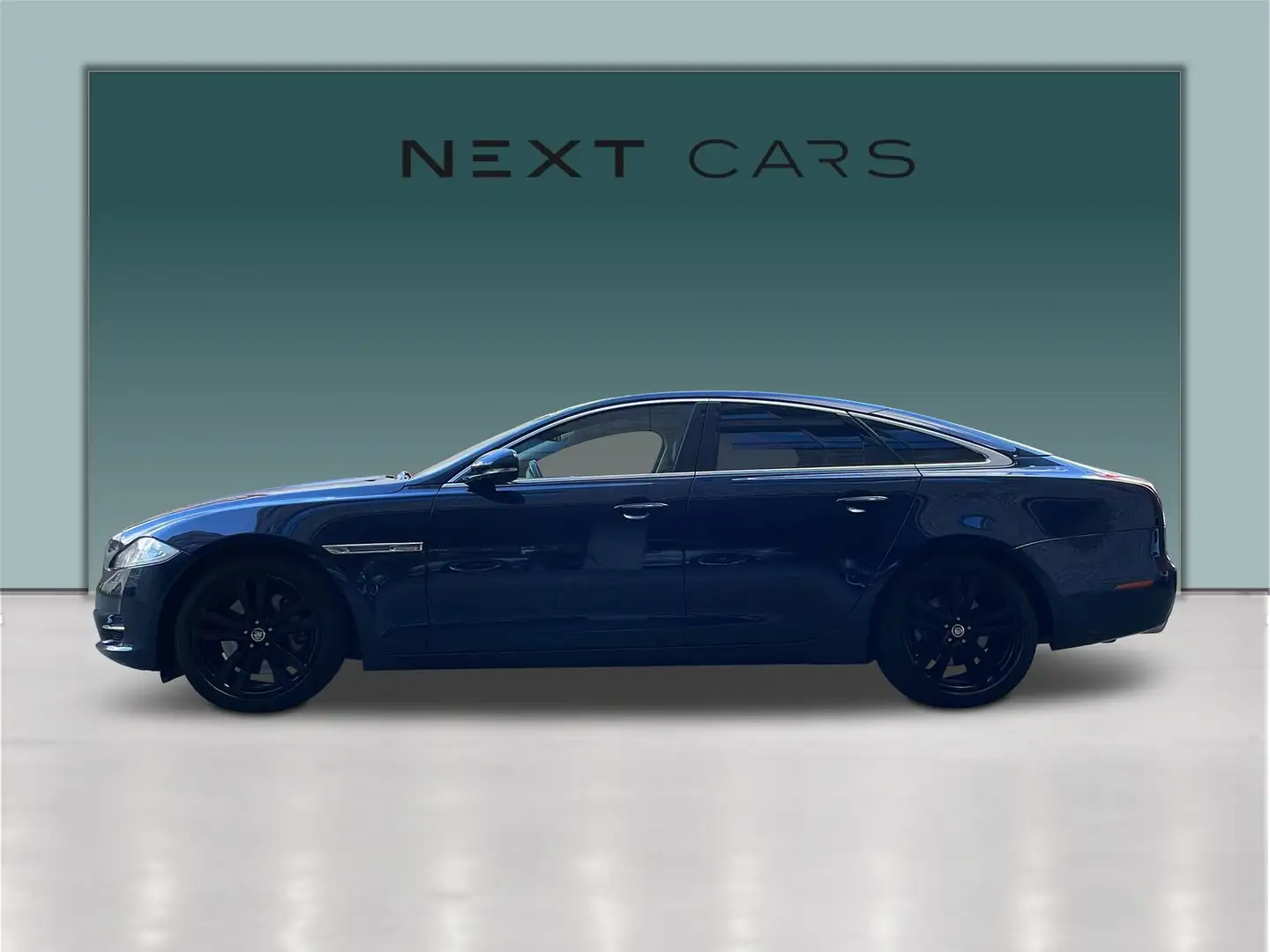 Jaguar XJ 5.0 V8 Premium Luxury *385 PK*PANORAMADAK*NAVI*CAM Niebieski - 2