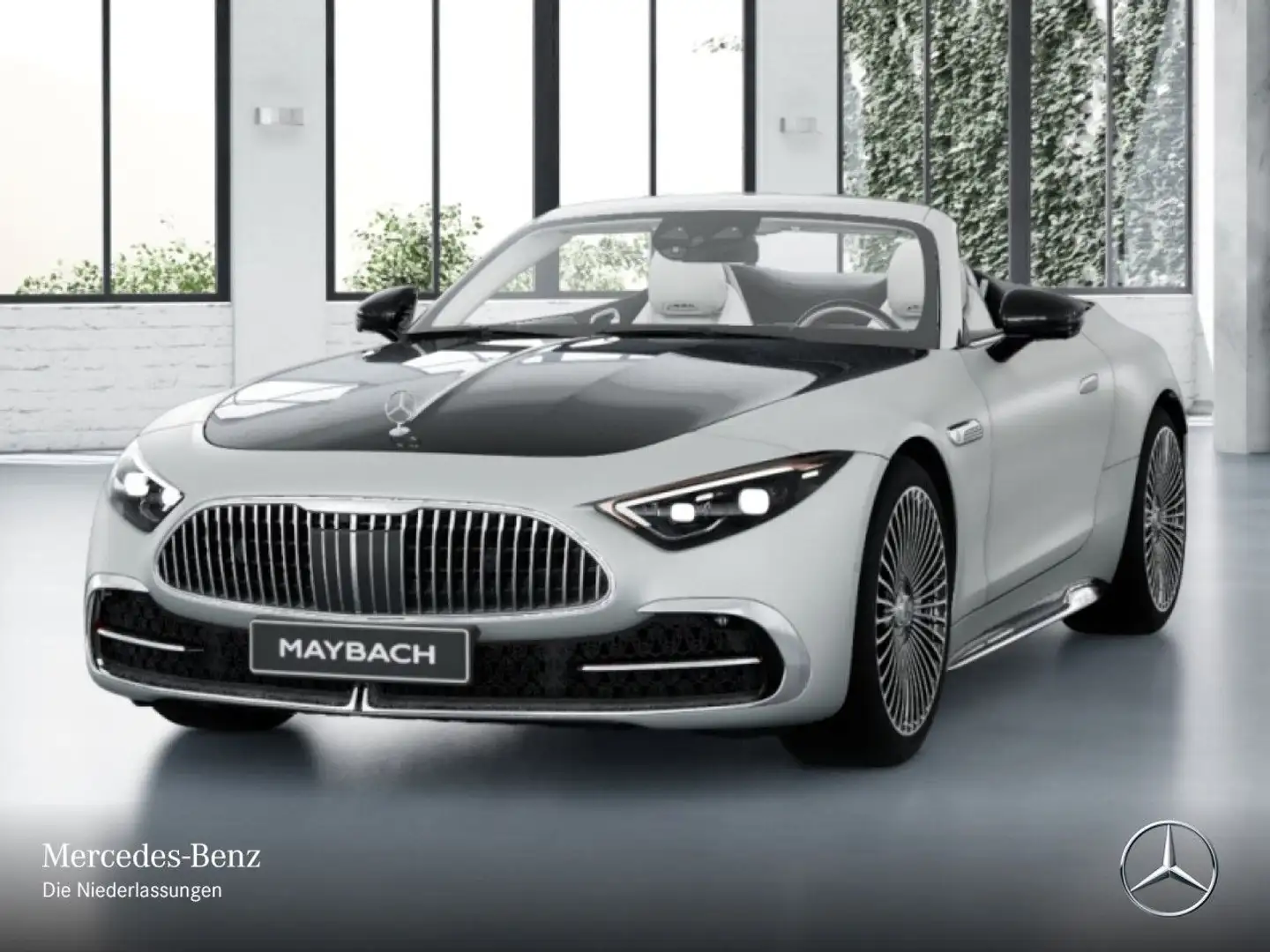 Mercedes-Benz SL 680 Burmester 3D 360° Distr+ HUD Sitzklima Weiß - 2