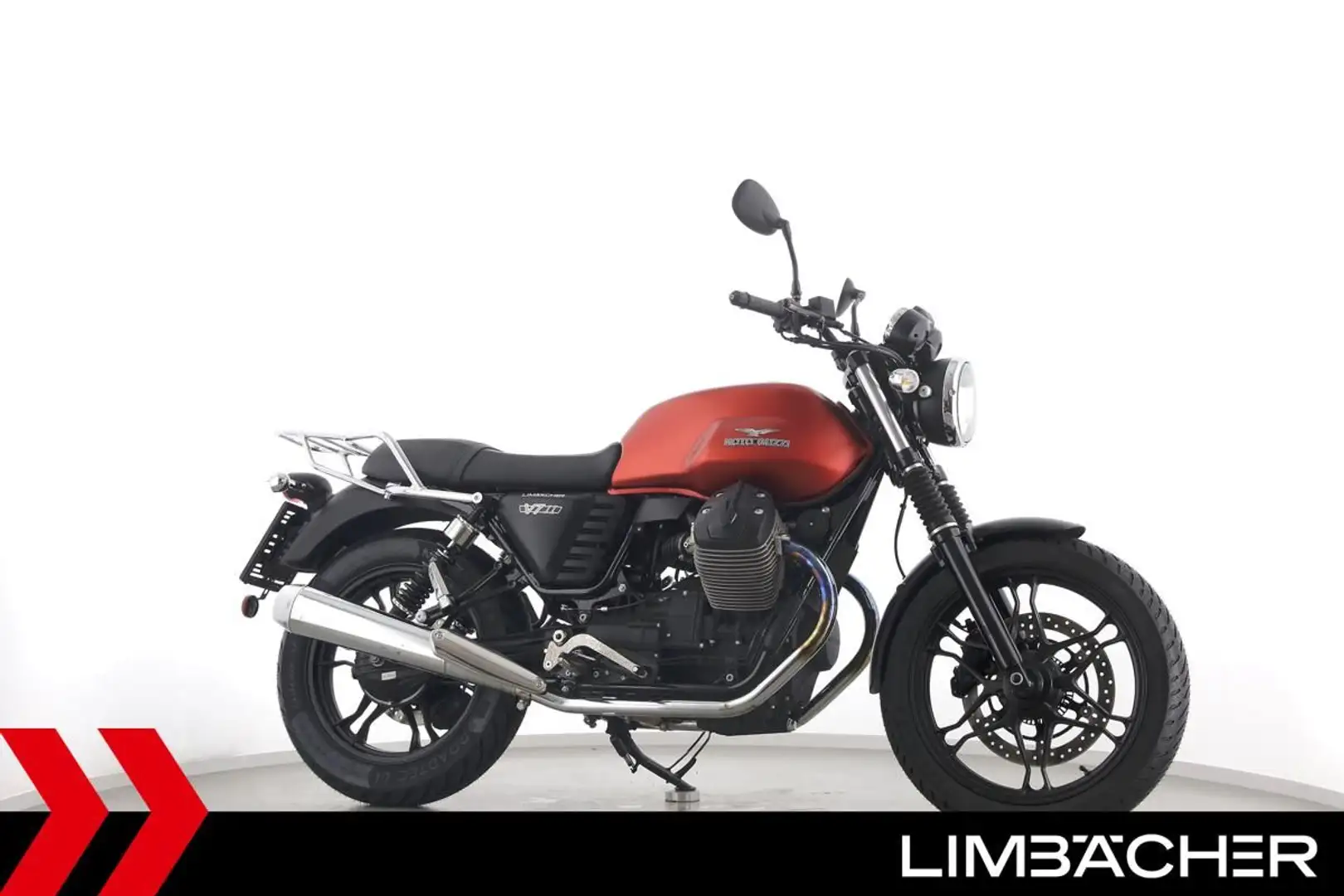 Moto Guzzi V 7 II STONE - A2-konform! 35KW Rouge - 1