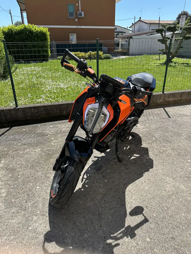 KTM 125 Duke 2017 orange black Portocaliu - 2