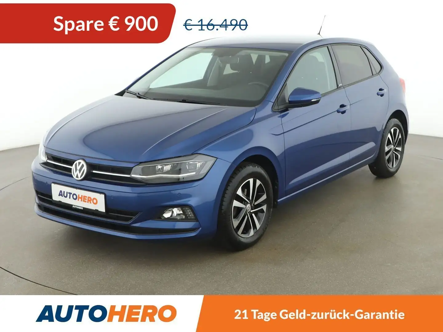 Volkswagen Polo 1.0 TSI United Bleu - 1