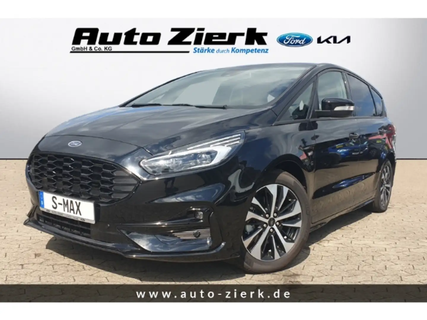 Ford S-Max Hybrid ST-Line 2.5 Duratec FHEV Aut. 7-Sitzer AHK Zwart - 1