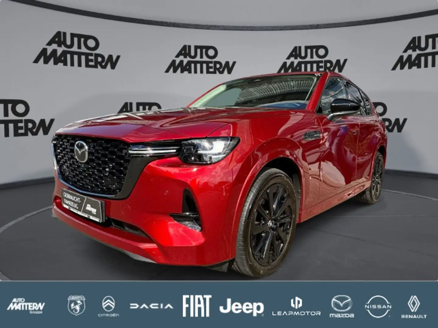 Mazda CX-60 e-SKYACTIV-D 254 AWD Homura AHK Conveniece Rouge - 1