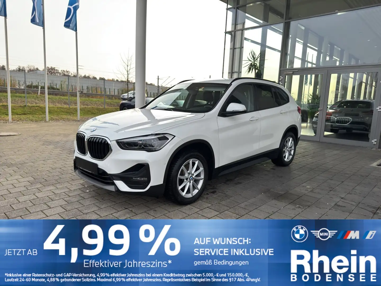 BMW X1 sDrive18i Advantage Navi LED Komfortzugang S Weiß - 1