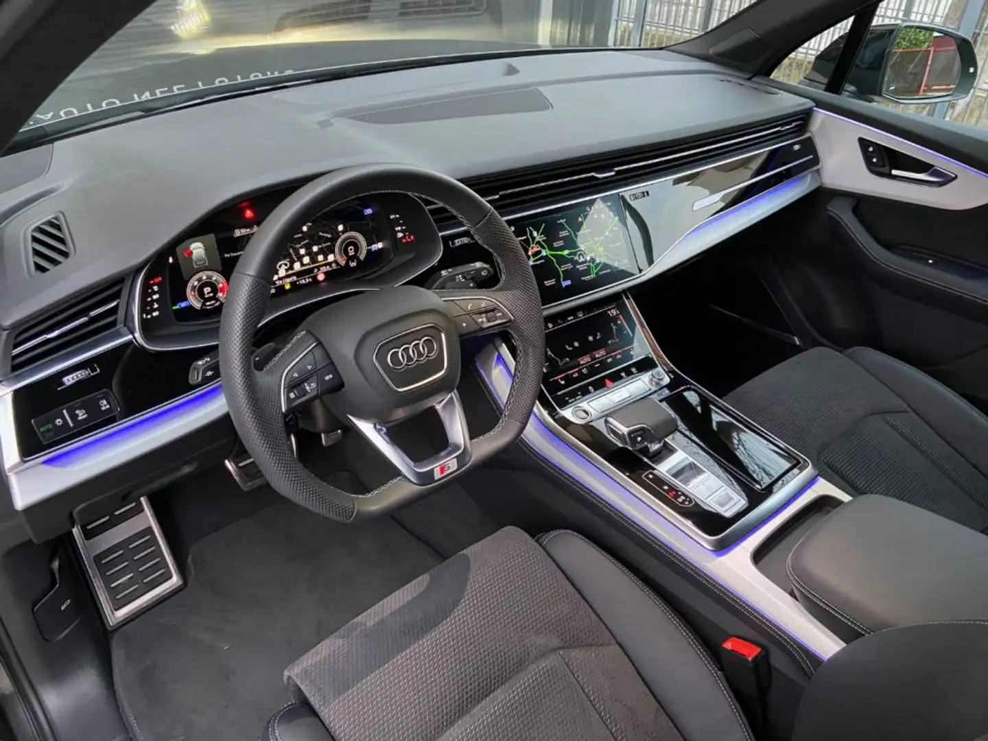 Audi Q7 50TDI GANCIO MATRIX 22" HEAD VIRTUAL ACC B&O Grigio - 2