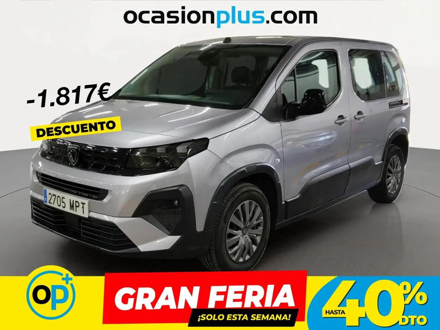 Peugeot Rifter 1.5BlueHDi S&S Standard Allure 100 Gris - 1