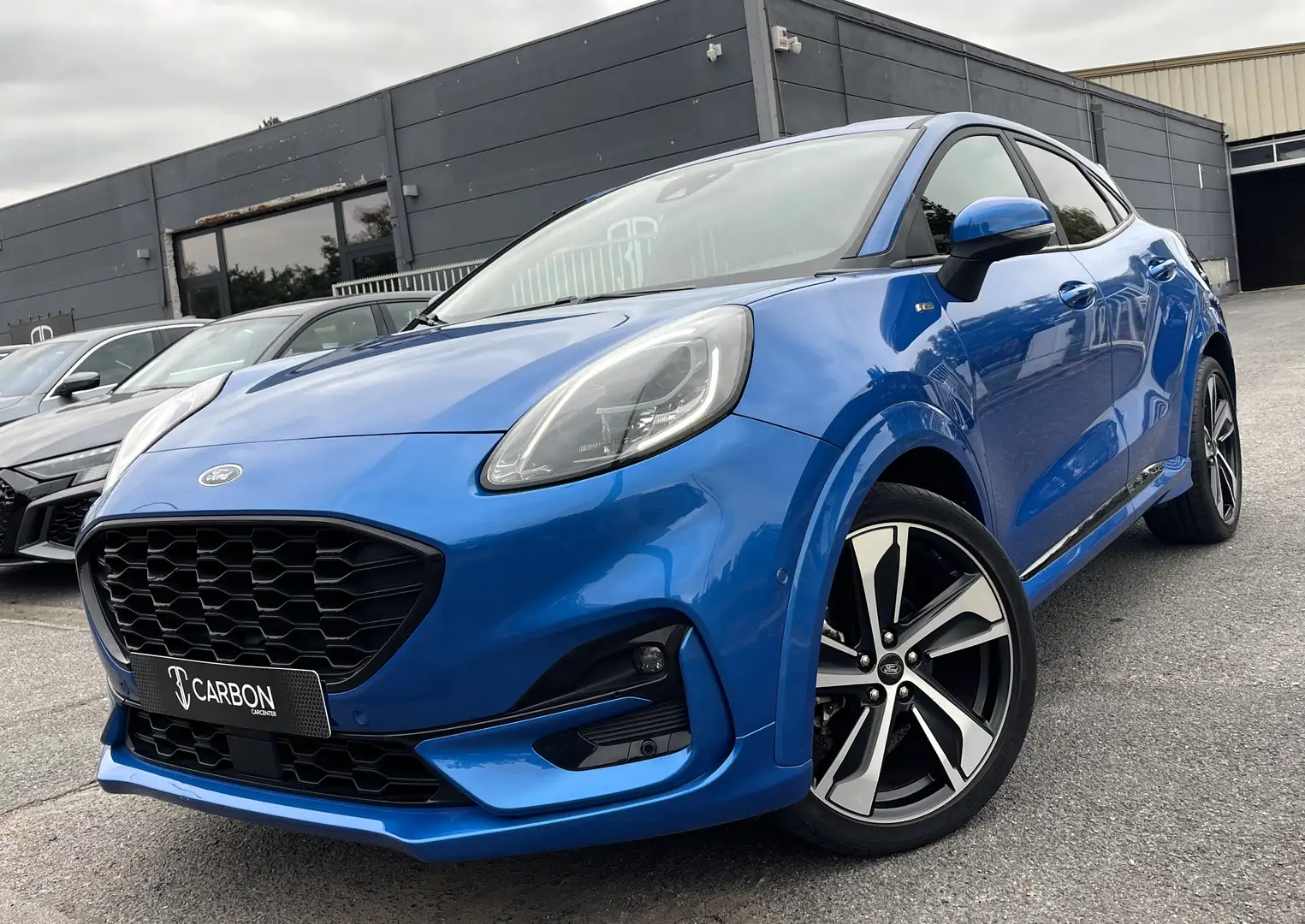 Ford Puma 1.0 EcoBoost mHEV ST-Line X NAVI/CAMERA/LED/CRUISE Blauw - 2