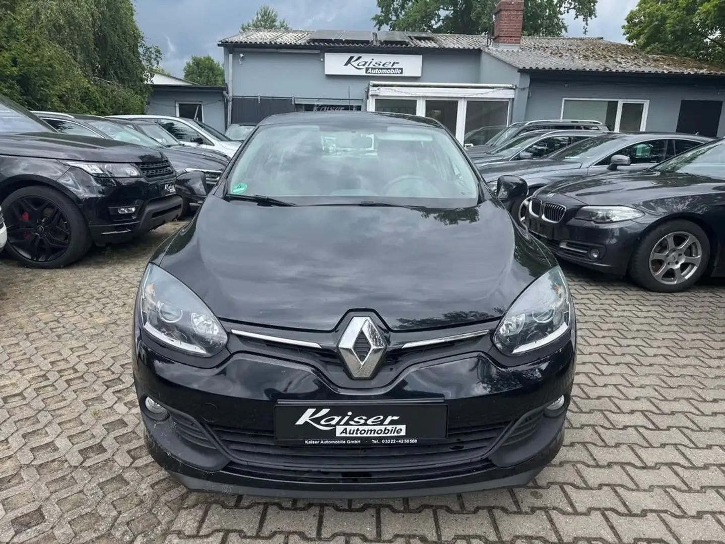 Renault Megane Authentique-nur 80Tkm-Klima-Tempomat-Keyless Entry Schwarz - 2