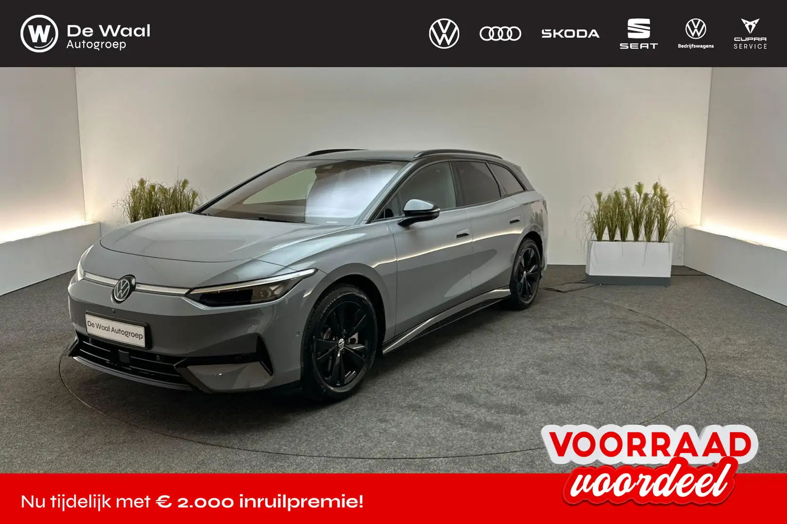 Volkswagen ID.7 Tourer Pro Business 77 kWh Grijs - 1