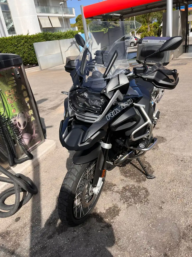 BMW R 1200 GS Adventure Triple black modello 2018 con conta km analogico Nero - 2