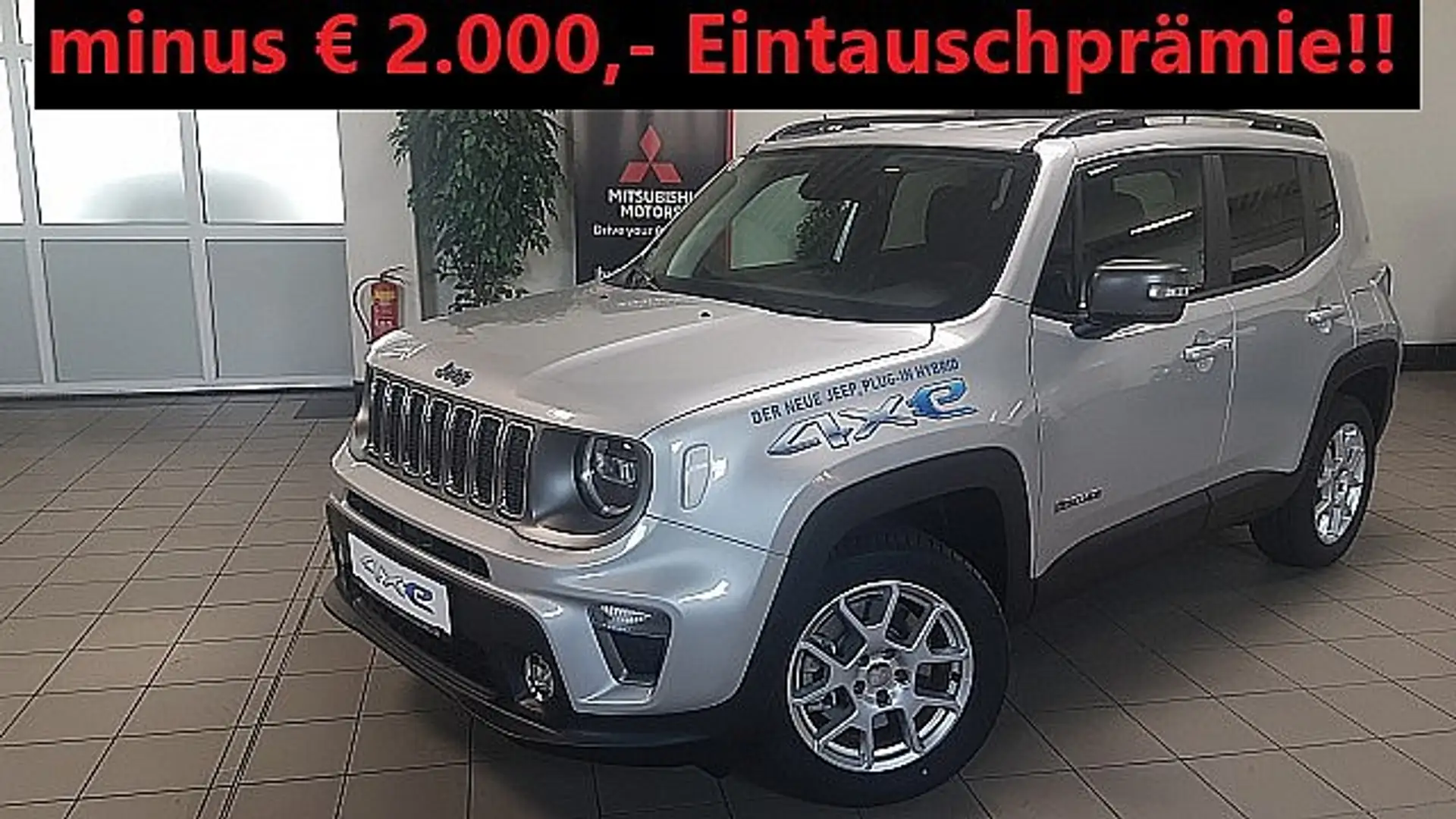 Jeep Renegade 4xe Limited Silber - 1
