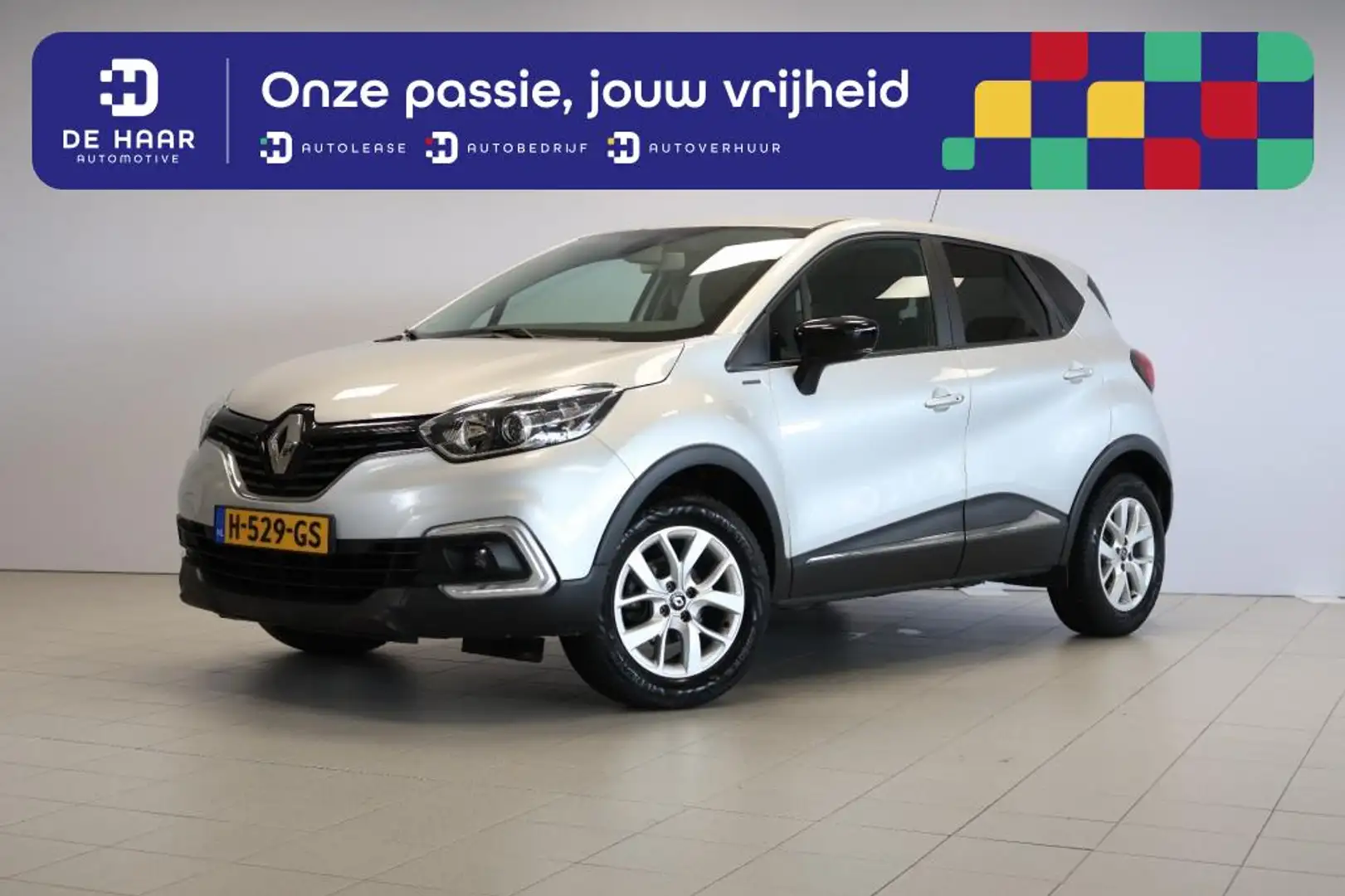 Renault Captur 0.9 TCe Limited - Sensoren achter - Navi - Cruise Grijs - 1