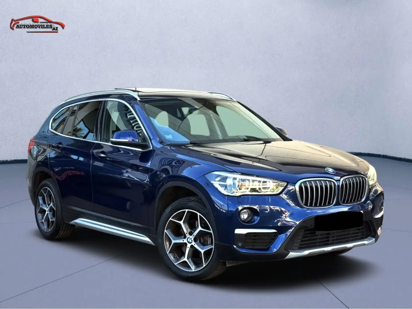 BMW X1 xDrive 18dA Bleu - 2